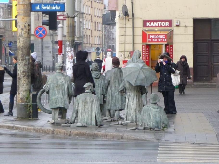 Rynek Pod Fredra Apartman Wrocław Kültér fotó