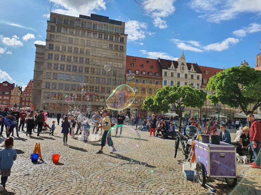 Rynek Pod Fredra Apartman Wrocław Kültér fotó