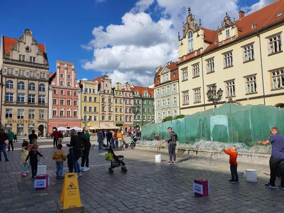 Rynek Pod Fredra Apartman Wrocław Kültér fotó