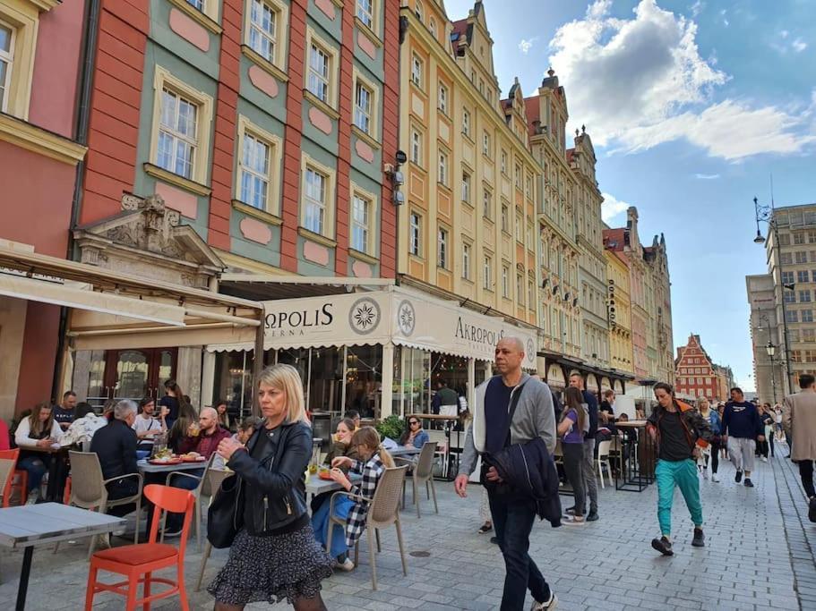 Rynek Pod Fredra Apartman Wrocław Kültér fotó
