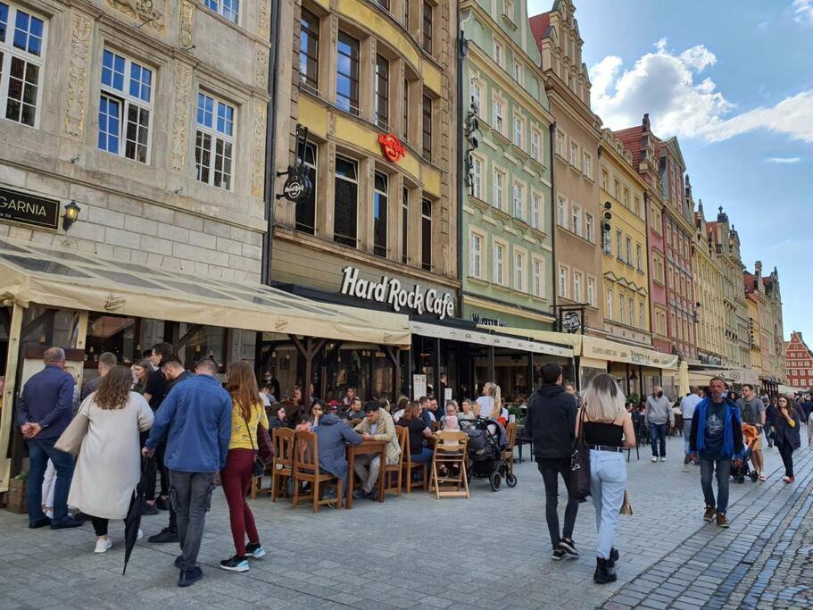 Rynek Pod Fredra Apartman Wrocław Kültér fotó